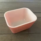 Vintage Pink Pyrex Refrigerator Dish, specifically the 501 model