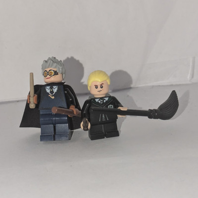 LEGO Harry Potter: Madame Hooch und Draco Malfoy, neuwertig, aus 76395