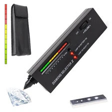 Diamond Tester Portable Gem Selector Gemstone Jeweler Tool Testing Kit Pen