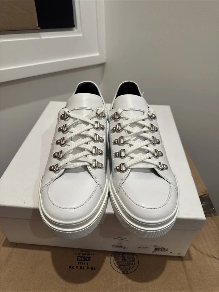 Zapatilla Balmain Designer Blanca Talla 40 S8HC164PVPU Foto 2 de 4