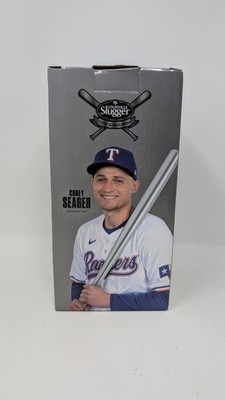 Texas Rangers Corey Seager Silver Slugger Bobblehead Stadium Giveaway New In Box