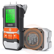 Wood Moisture Meter, 2 in 1 Pin & Pinless Moisture Tester, Dr.meter Digital