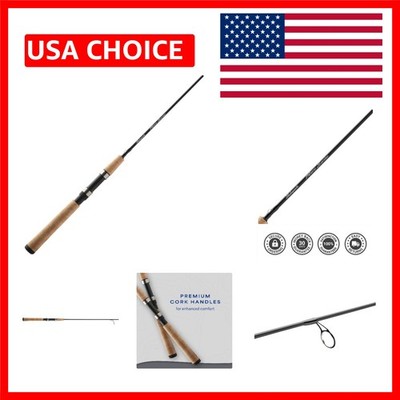 Durable 5'6'' Graphite Micro Spinning Rod for Superior Bass Fishing Experience