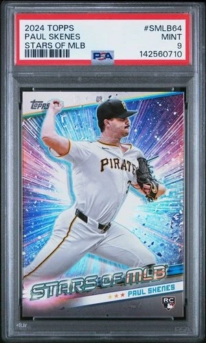 2024 Topps Update Series - Stars of Mlb Paul Skenes #SMLB-64 (RC) Psa 9