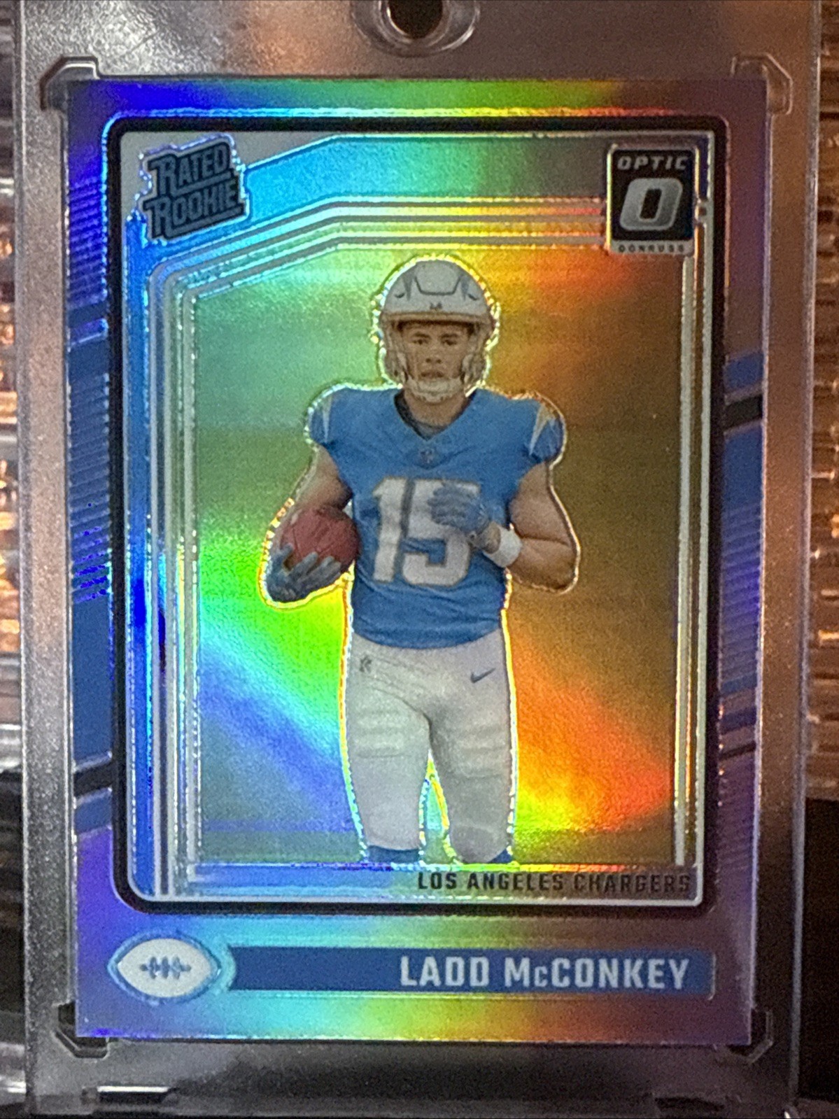 2024 PANINI DONRUSS OPTIC - HOLO PRIZM RATED ROOKIE LADD McCONKEY (RC)