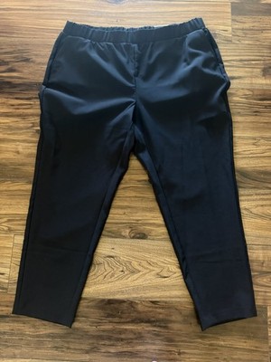 Torrid Trouser Pants Womens 2R Black  Stretch Studio By Torrid Pull On  NWT