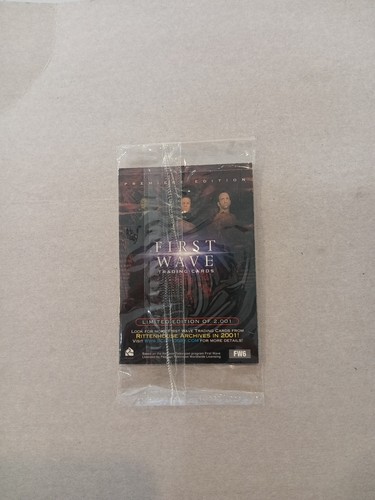 FIRST WAVE TV SHOW 6 CARD PREMIERE EDITION PREVIEW SET 2001 FW1-FW6 MINT Sealed - Picture 2 of 2