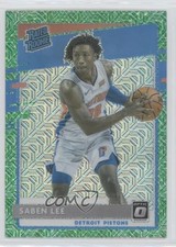 2020 Panini Donruss Optic Rated Rookie Choice Dragon Prizm Saben Lee #191 0kr0