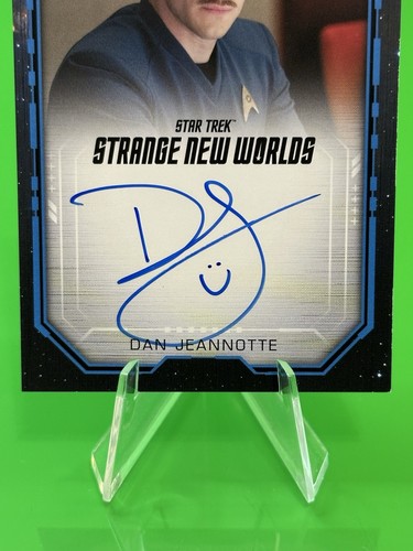 Star Trek Strange New Worlds S2 Dan Jeannotte as Sam Kirk Bordered Auto!!! - Picture 8 of 16