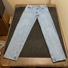 Vintage Levis Orange tab 550 Jeans Mens 32x34 Blue Relaxed Fit Tapered 90s Levi