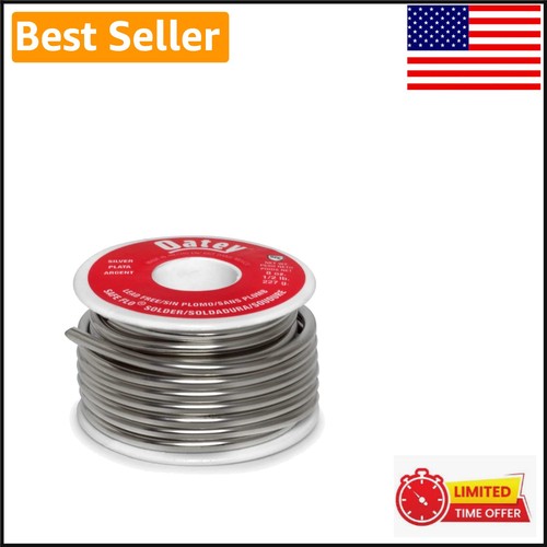 Reliable 1/2 lb Lead-Free Silver Solder for Copper Plumbing - Wide Melt Range