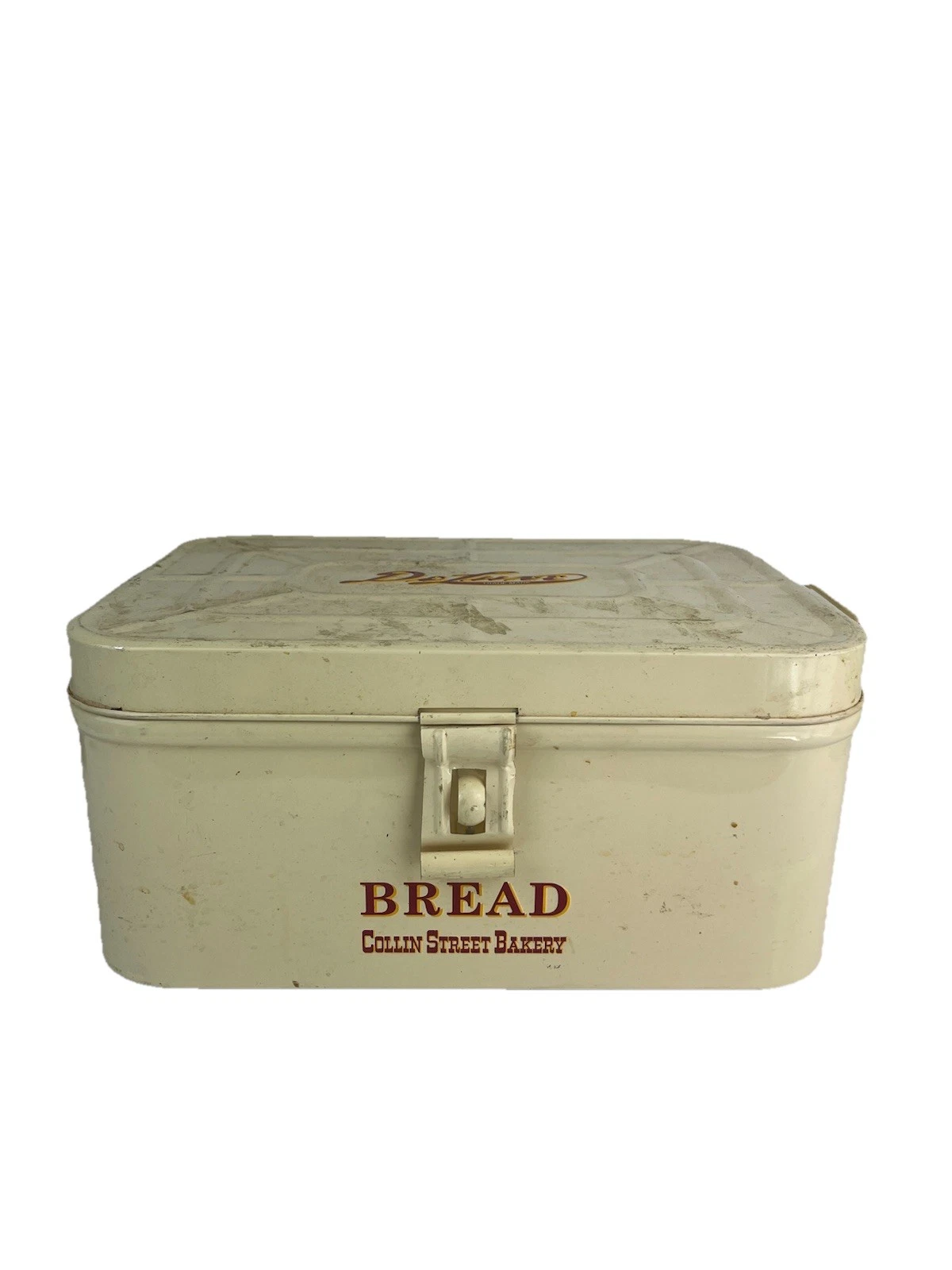 Vintage Deluxe Metal Bread Box Bread Keeper Size 13.5"X 6.5" X9.5"