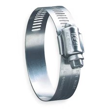 Zoro Select 6820 Hose Clamp, 3/4 To 1-3/4In, Sae 20, Ss, Pk10, Package, 6820