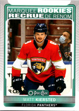 2021-22 Upper Deck Series 2 O-Pee-Chee Update MATT KIERSTED #636 ROOKIE