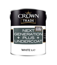Crown Trade Next Generation Plus Undercoat - White