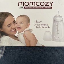 Momcozy Baby Direct Feeding Bottle Kit new   with an Extra opened - no box set