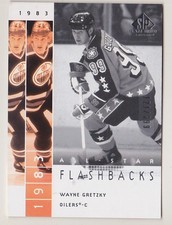 2002-03 SP Game Used Wayne Gretzky /999 All-Star 1983 Flashback Oilers 02-03