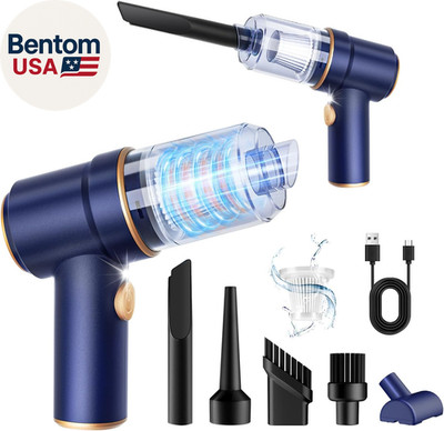 Handheld Car Vacuum Cleaner, 9000Pa Vacuum Cleaner and Air Duster, 120W High Pow