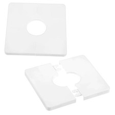 Plumbing Cover Plates, 1.1inch Diameter Hole, ABS Escutcheon for Cover Holes