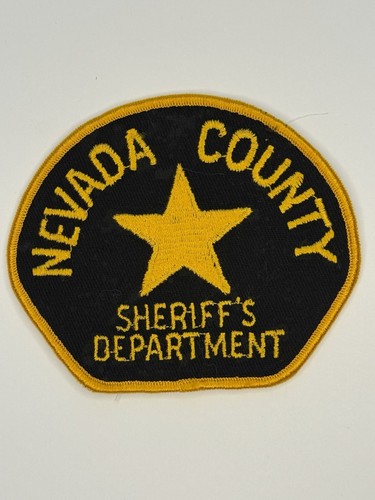 Nevada County California Sheriffs Department Patch