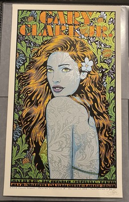 Gary Clark JR. Hawaii 2019 Print by Chuck Sperry 1st Maui Honolulu Art Poster