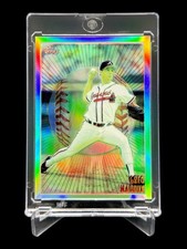 1998 Topps Mystery Finest GREG MADDUX REFRACTOR HOLO SP VARIATION #M12🔥RARE🔥