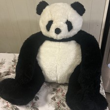 Jumbo Giant Panda Bear Melissa and Doug 26 Plush Huge Big Life size Rare