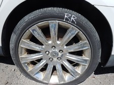 2009 2010 Lincoln Mks 20x8.5 Alloy Wheel Rim 11 Polished Spoke Oem