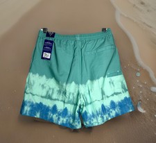 HUK Men’s Shorts Swim Trunk Volley Performance Fishing Salt Dye, Lined Small NWT