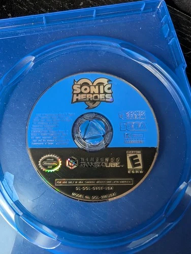 Sonic Heroes (Nintendo GameCube, 2004) Disc Only, Tested Working