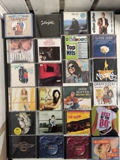 Lot 24 CDs Elton John Billy Joel Hamilton Carrie Underwood Enya Titanic Disney