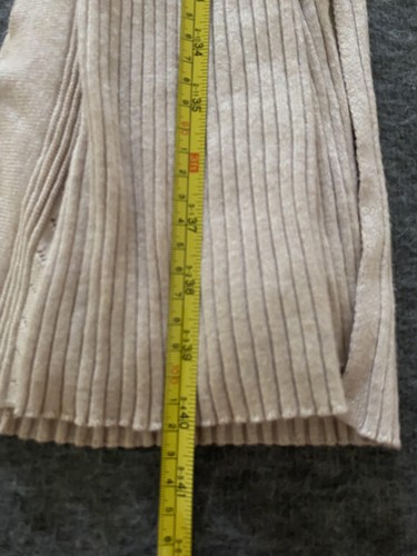 Time and Tru Cardigan Sweater Womens Large Open Front Long Duster Knit Ribbed - Picture 5 of 5