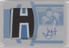 2020 Panini National Treasures Printing Plate Cyan 1/1 Jordan Yamamoto Auto uk2