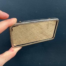 VINTAGE ANTIQUE 'STADIUM' RECTANGULAR WING SIDE MIRROR CLASSIC CAR SCOOTER