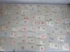 Nystamps US back book many old stamp cut square collection a4nl