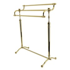 Kingston Brass SCC239 Warwick 3 Bar Towel Stand - Brass