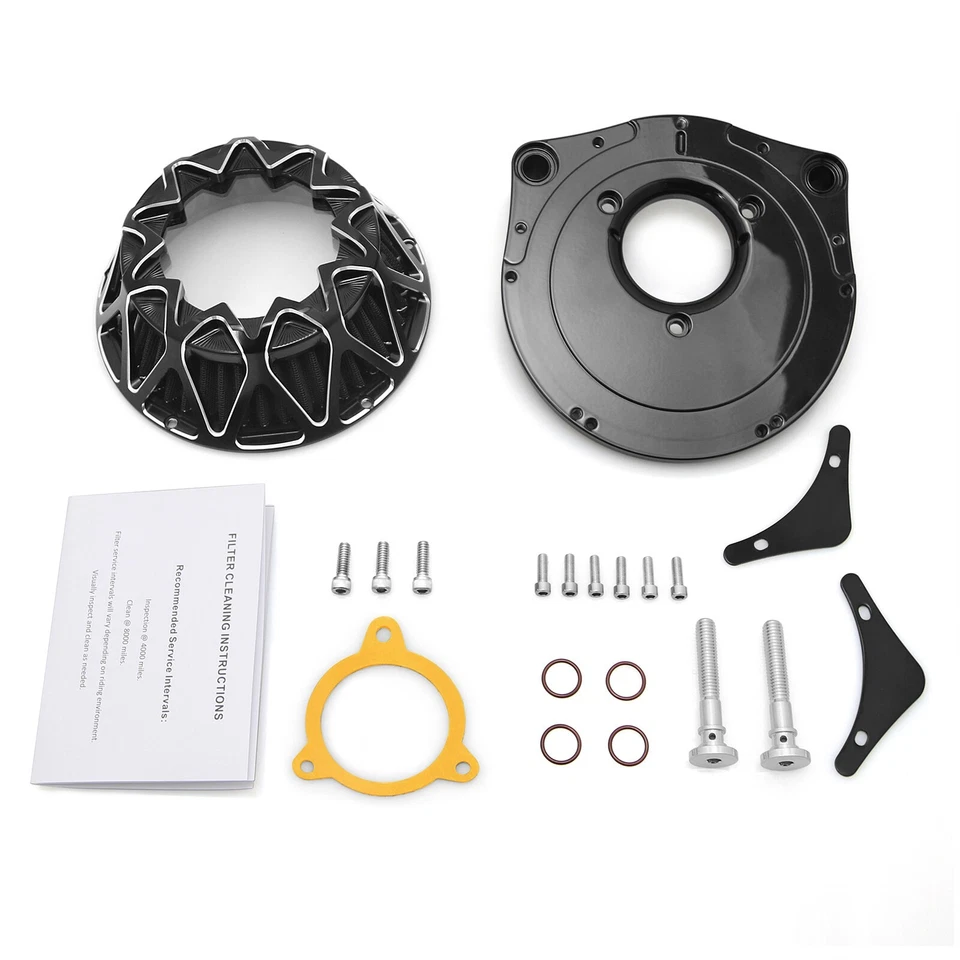 Filtros de aire para Harley Softail CVO FAT BOY TOURING STREET GLIDE ROAD GLIDE DYNA Foto 4 de 4