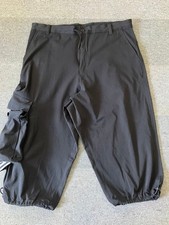 Yamamoto Japanese Designer Pants Black Size L Adjustable Waist  Detachable Min