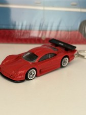 Vintage Keychain Mercedes Benz Clk-cm Red Car Rare Novelty 164 Diecast