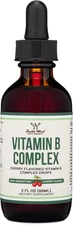 Double Wood Supplements Liquid Vitamin B Complex - 2 Month Supply - Max Absorpti