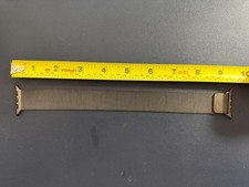 Genuine Apple Watch Silver Milanese Loop Band, 45mm Natural Stainless Steel, M/L