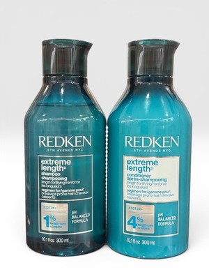 REDKEN Extreme Length Shampoo and Conditioner Set 10.1 oz.