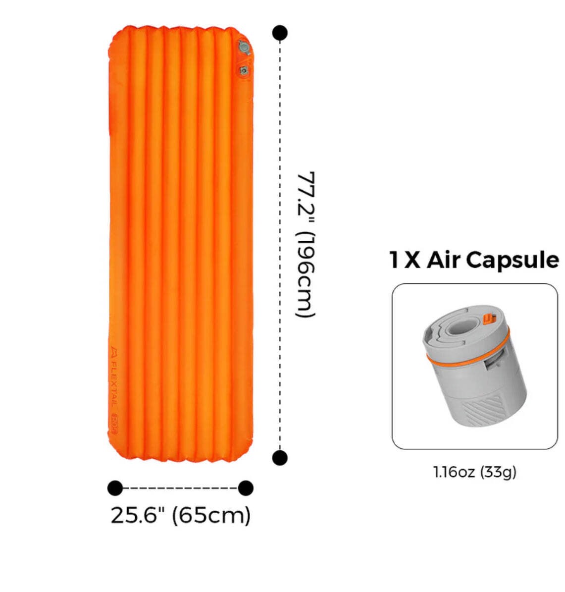 FLEXTAIL Tiny Sleeping AVS R05 - Grande (bomba inc) costaba £119.99 ahora £94.99