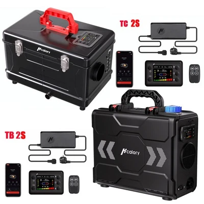 HCALORY 8KW TB 2S Upgrade Standheizung Luftheizung 12V/24V 240V Bluetooth für Camper Van