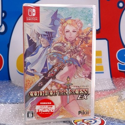 Code of Princess EX Switch Japan New Sealed wth Bonus (Hack-and-Slash RPG Game)