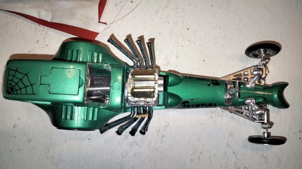 Mattel Dragster Trantula serie Sputafuoco ruote Bruciapista 1969-70 1/43 - Immagine 3 di 4