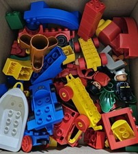 5 POUNDS Lego Duplo Super Fun Lot Minifigures Animals Bricks Train Toys Clean
