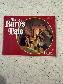 The Bard's Tale - Nintendo NES - Cartridge, instructions & Box
