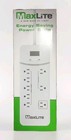 MaxLite Energy Saving Power Strip Surge Protector 8 Outlets New