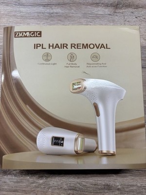 ZKMAGIC IPL Haarentfernung Lasergerät mit 9 Energiestufen & 3 Funktionen | NEU